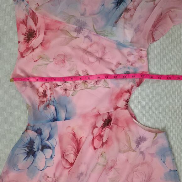 Guizio Cotton Candy Ambrosia Ayla Midi Dress sz Medium NWT - Picture 9 of 15